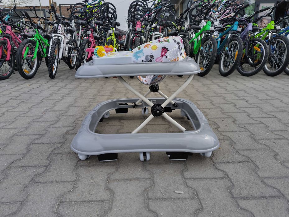 MONI Проходилка Jungle FUN сив