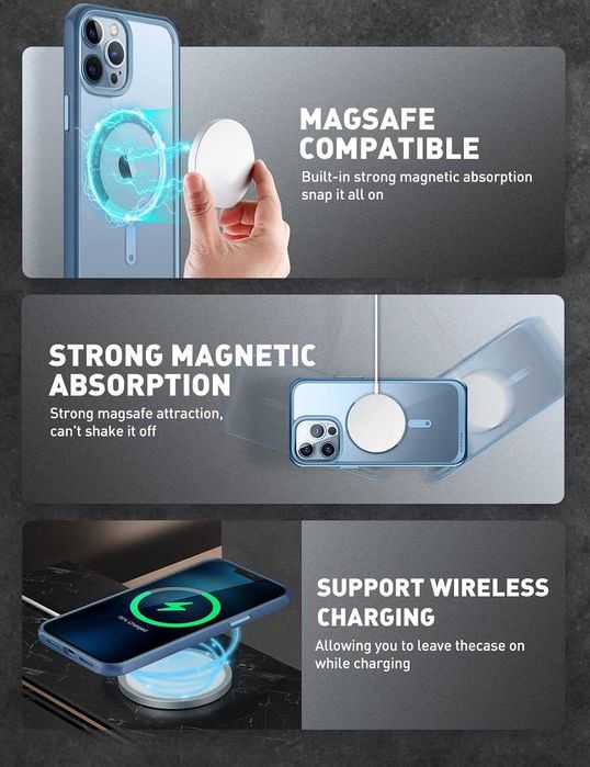 SUPCASE за iPhone 12 Pro Max 6,7“ Case (Unicorn Beetle Mag)