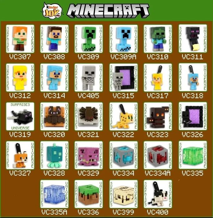 обмен фигурок kinder joy