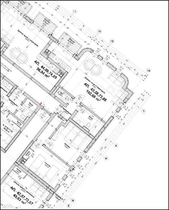 Продава се Тристаен апартамент в София, Център - 101 кв.м за 1981 €/кв.м - Снимка #1