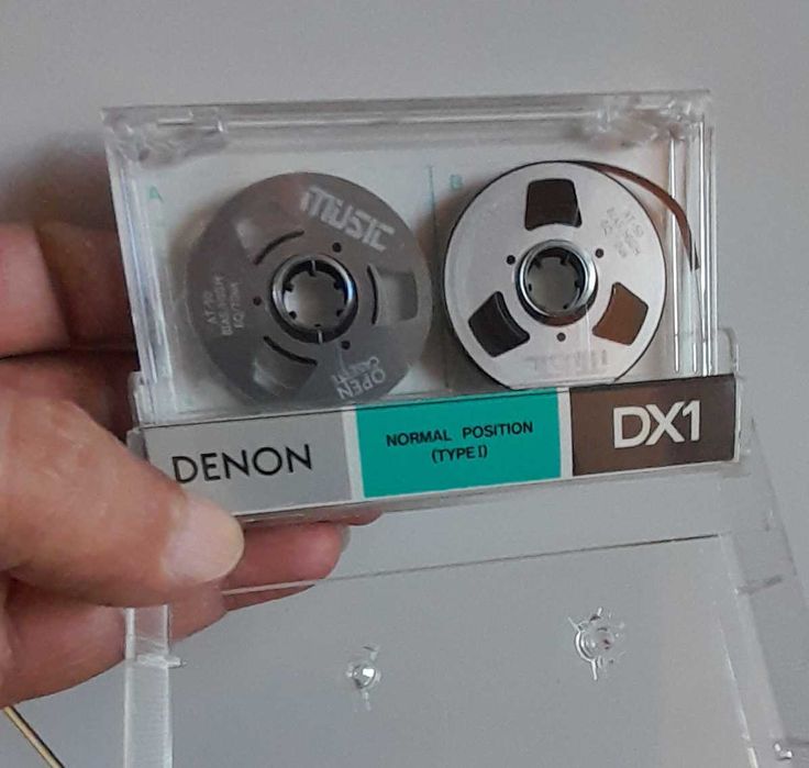 Аудио Касети с алум. магнетофонни ролки - НОВИ