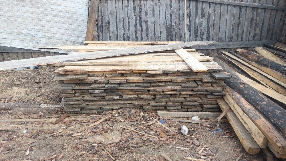 Дрова горбыль пиленные