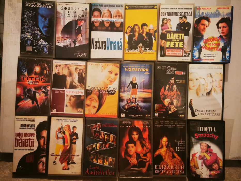 Filme VHS legendare Casete VHS