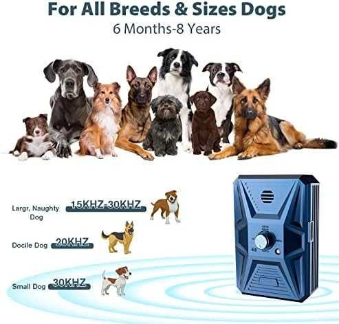 Ново Ултразвуково устройство против лай IPX4, 3 режима, до 10 м обхват