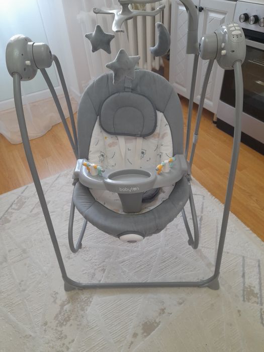 Качели шезлонг babyton