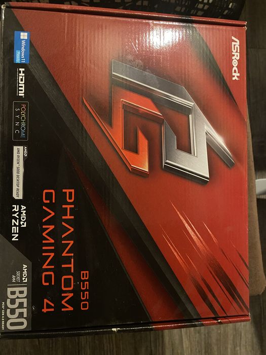 Дънна платка Asrock B550 PHANTOM GAMING 4