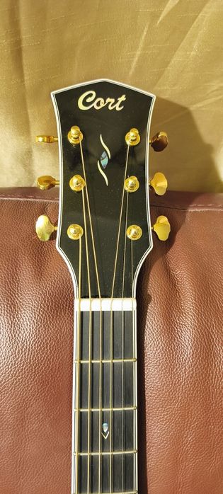 Chitara All-solid Electro Acustica Cort Gold OC8 Lemn masiv Premium Bolivian Rosewood Pau-Ferro