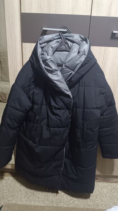 Продам пуховик двухстороний