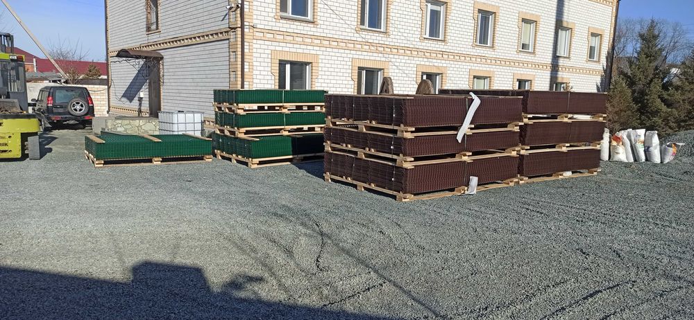 Забор из 3D сетки