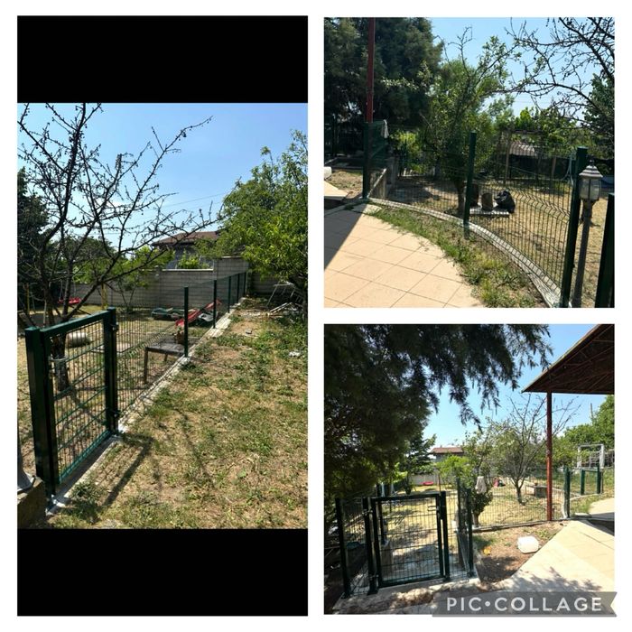 Косене  на трева, рязане на дървета,поставяне на телена ограда