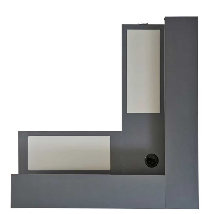 Birou Lynne in forma de L, de colt,  138 x 138 x 91 cmm sigilat