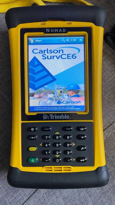Controler  TRIMBLE NOMAD SurvCE 6, Fieldgenius 8  Surveypro 6