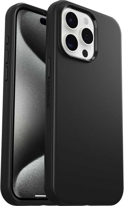OtterBox Symmetry Series Case за iPhone 15 Pro Max Clear/Black