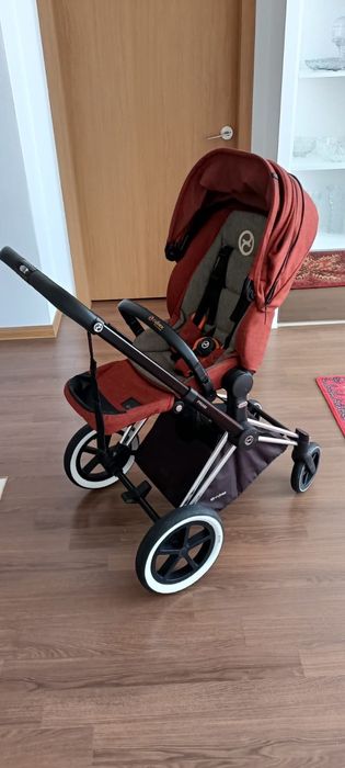 Продам коляску Cybex Priam Platinum Люлька + сиденье!