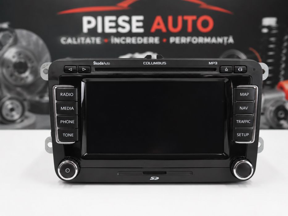 Navigatie Columbus  RNS 510 EU originala Skoda  - Radio-CD-Bluetooth-Camera marsarier
