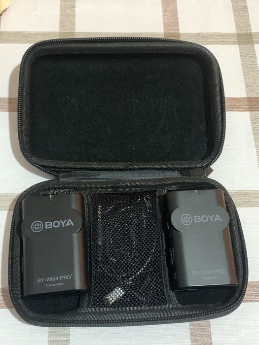 Петличка boya by-wm4 pro петличный микрофон