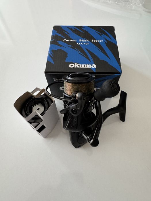 Макара Ocuma custom black feeder CLX-40F