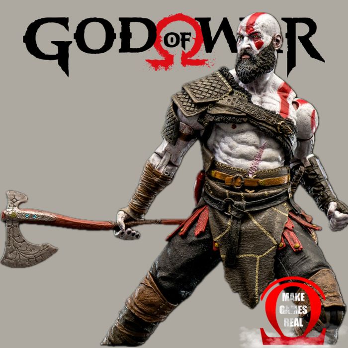 Екшън фигура God of War - Kratos 2018