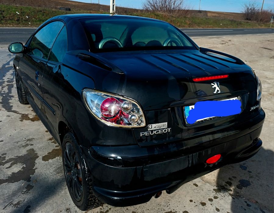 Peugeot 206 decapotabil 1.6 benzină