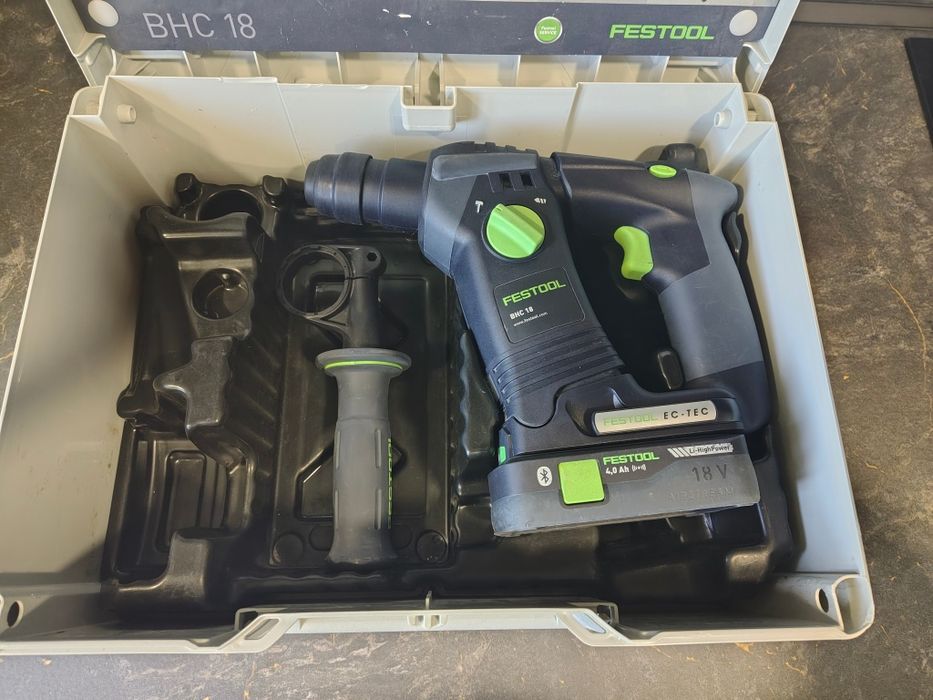 Festool акумулаторен перфоратор bhc 18-basic
