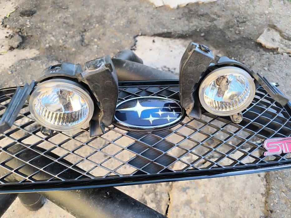 Противотуманные фары на subaru forester SG
