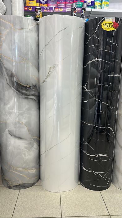 Гибкий мрамор - панель самоклеющаяся