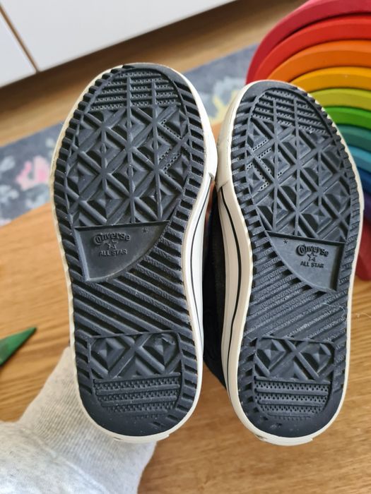 ghete Converse 25 piele intoarsa