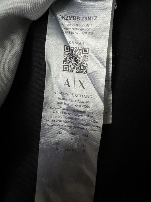 Armani Exchange original горнище.S-M