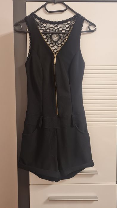 Salopeta scurta neagra XS-S