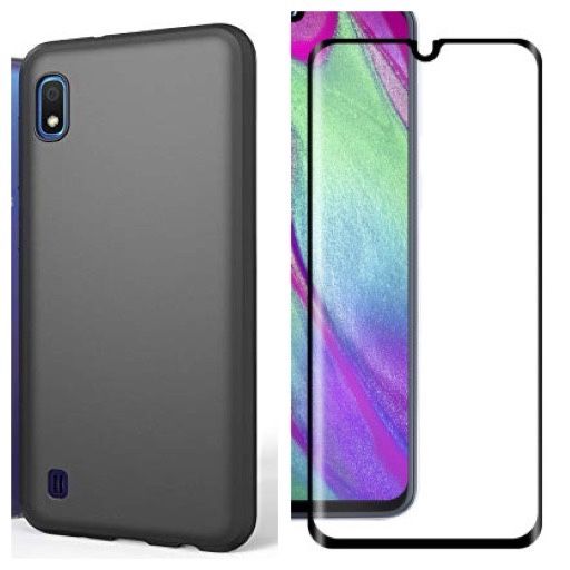 Samsung A10/A40/A50/A70 - Pack Husa Silicon + Folie Sticla 11D Safe