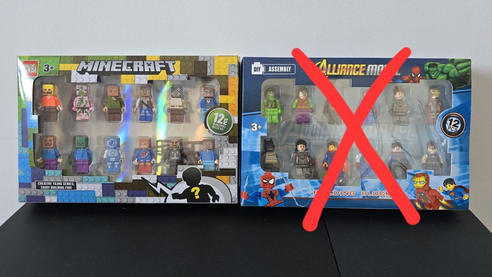 Minifigurine Minecraft model