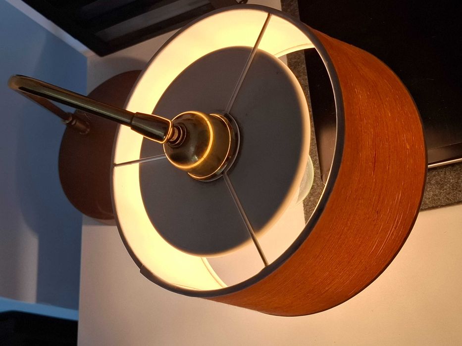 Lampa veioza Elvetia pt birou Frits Muller Temde Leuchten anii 60