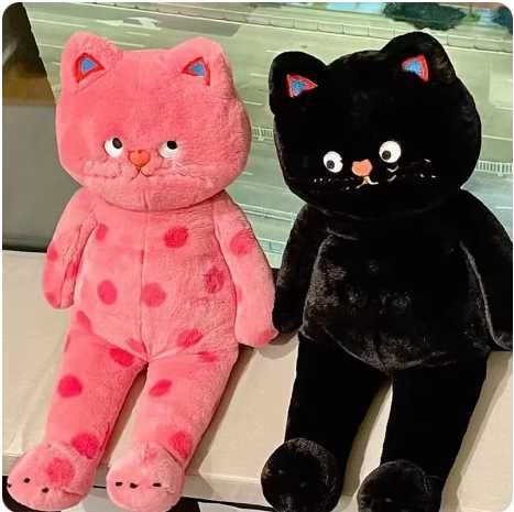 Голяма плюшена Котка, Голяма плюшена играчка Дълга Котка, 80см