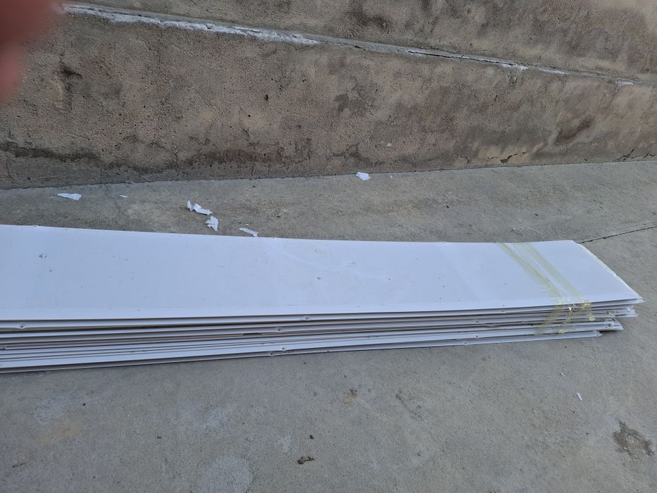 Б/У пластик 12 кв м