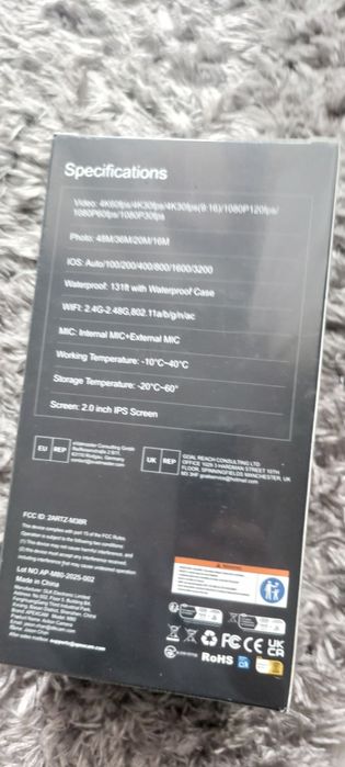 Camera acțiune Apexcam M80.4k