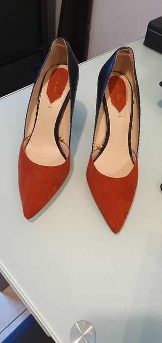 Pantofi Zara din piele