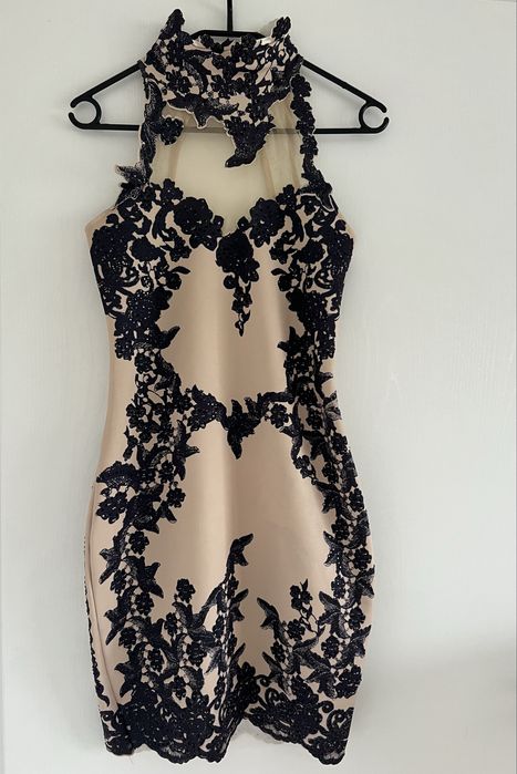 Rochie Mini cu spatele gold Mexton marimea M