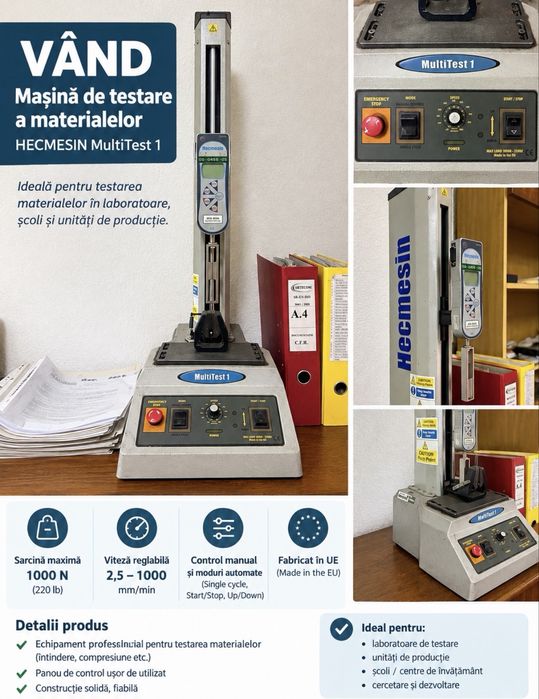 Mecmesin 500N Masina incercare materiale