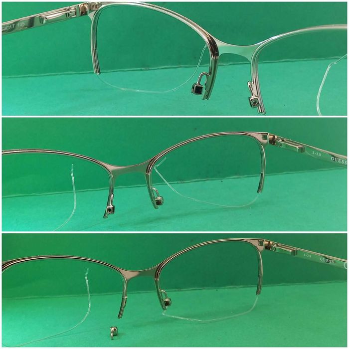 Точкови заварки метални рамки очила  , рамки , ремонт очила