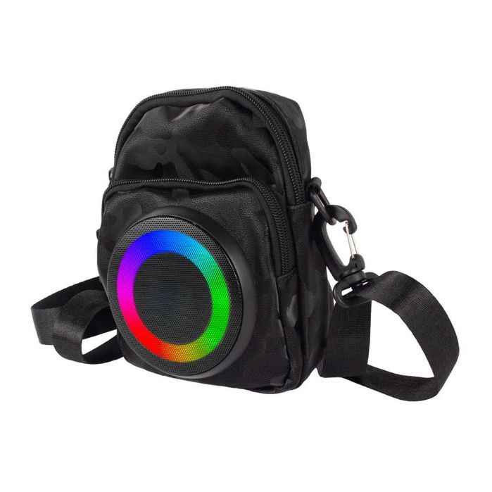 Borseta cu Boxa Bluetooth 10W 2500mAh Power Bank MP3/USB/TF/FM