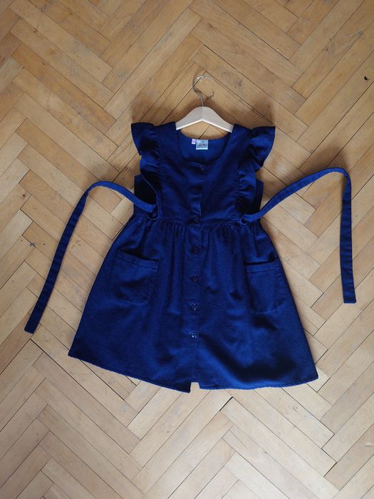 Детска рокла сукман вълна 116см 6 години