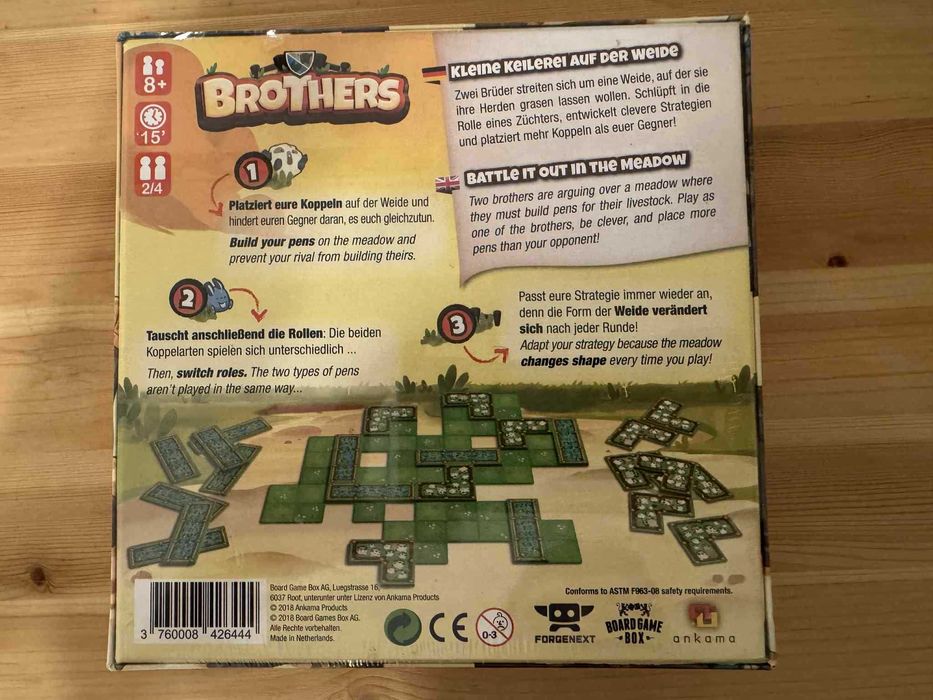 Brothers board game