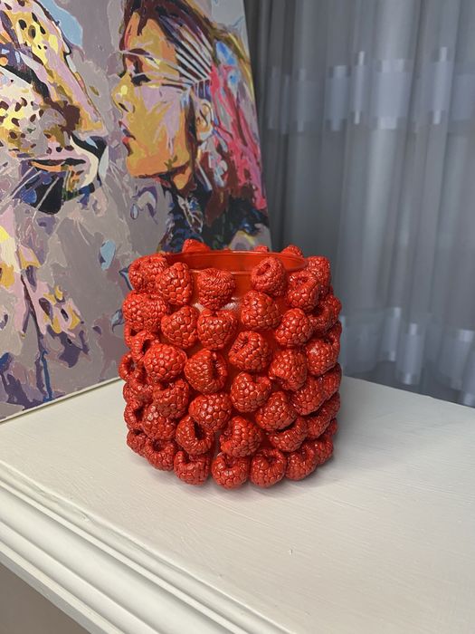 Ваза ягодная- в наличии малина, лимоны, голубика