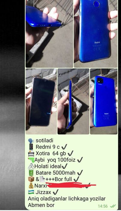 Redmi 9 c 64 talik ideal