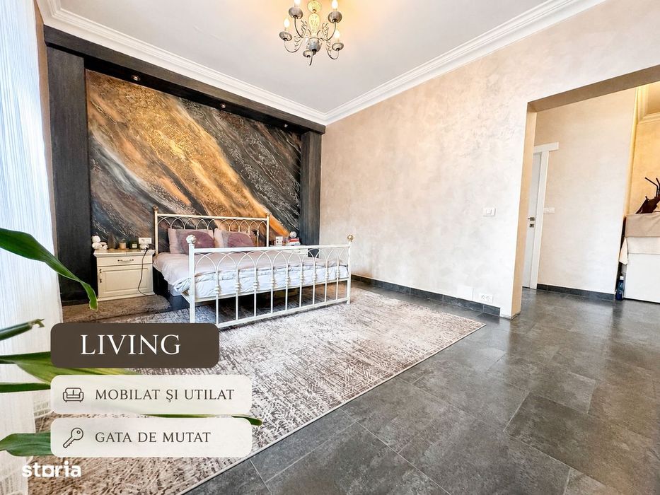 B-dul Mărășești - Parc Cancicov, Etaj 1, Renovat și Mobilat Modern