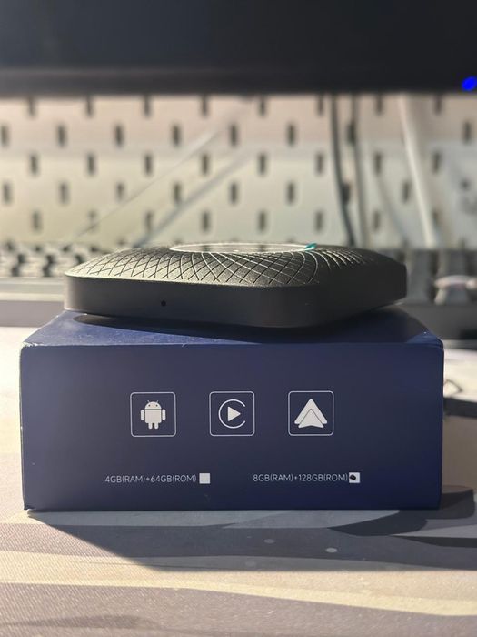 Adaptor Carlinkit AI TBox Ambient LED Android 13.0