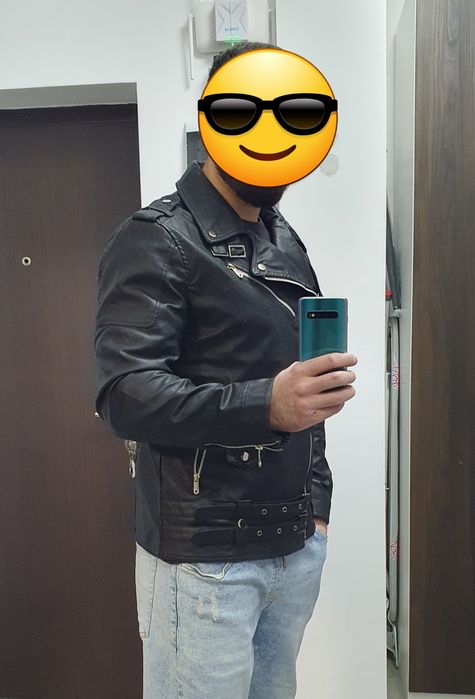 Geaca de piele David outwear