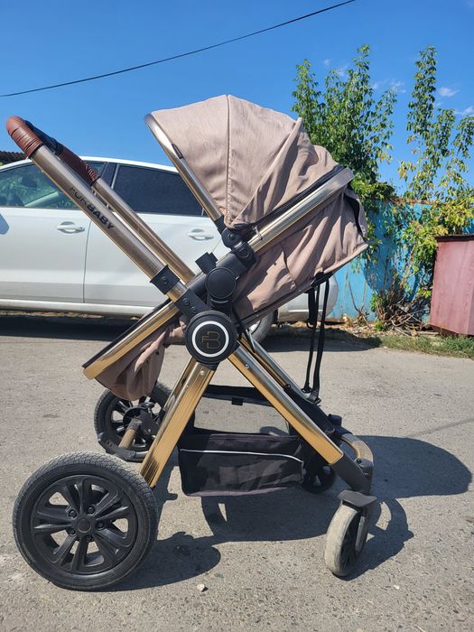 Коляска с качелей