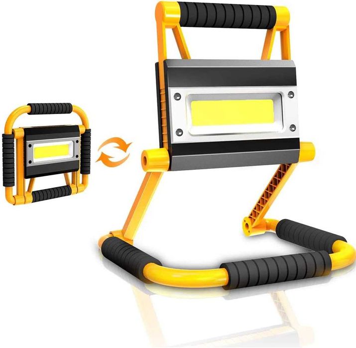 Акумулаторна Работна лампа фенер 20w LED