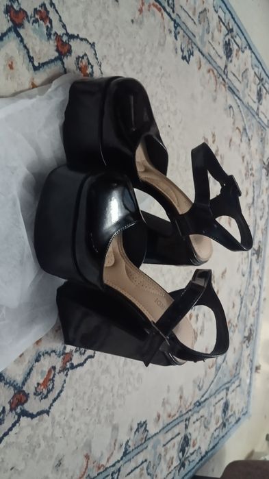 Туфли братцы, черного цвета, новые.